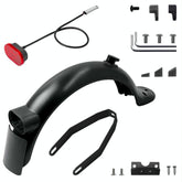 Xiaomi M365 Pro 2 Electric Scooter Rear Fender Bracket with Tail Light and Tool Set - Black Suit