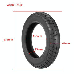 10x2 Inner Tube & Outer Tire Combo for Xiaomi M365 / M365 Pro Electric Scooter - Black