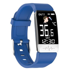 Waterproof Smart Bracelet With Blood Oxygen & Heart Rate Monitoring - Black
