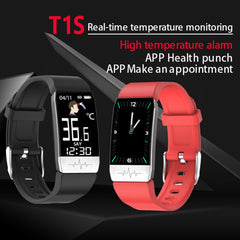 Waterproof Smart Bracelet With Blood Oxygen & Heart Rate Monitoring - Black