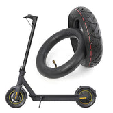 Upgrade your Ninebot Max G30 Scooter with 10x2.5 Inflatable Tire Kit - Black