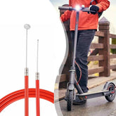 2-pack Rear Disc Brake Cable for Xiaomi Mijia M365 Electric Scooter - Red