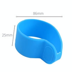 Silicone Finger Dial Cover for Xiaomi M365 / 1s / Pro & Ninebot Max G30 - Blue Handlebar