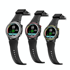 Waterproof Bluetooth Bracelet With Hr And Temperature Tracking - Yellow