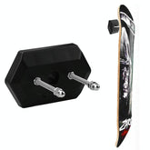 Skateboard Deck Display & Storage Stand - Wall Mount Black