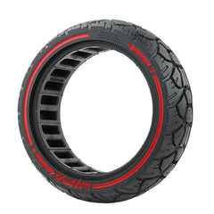 Universal 8.5 Electric Scooter Tire with 56 Card Slot - Off-road Red Line