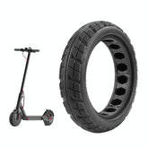 8.5 x 2.0 Inch Honeycomb Solid Tire for Xiaomi M365 Scooter - Inflatable Rubber Explosion-proof Black
