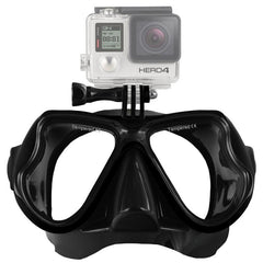 Underwater Camera Mask for Action Cameras - Compatible with Gopro Insta360 Dji and More