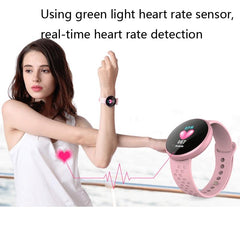 Smart Bracelet With Heart Rate Monitor And Menstrual Reminder - Red Ip68 Waterproof