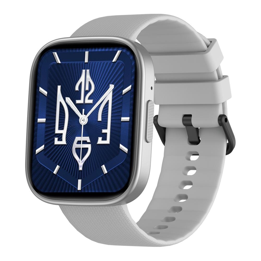 2.15 Inch Ip68 Waterproof Fitness Smart Watch Starlight Silver