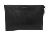 Futura Mens Document Satchel College School Office Travel Bag - Black