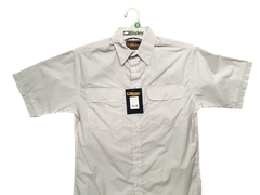 BISLEY SHORT SLEEVE SHIRT Everyday Casual Business Work Cotton Blend Check - BS2484_VHIG (HIG) - S