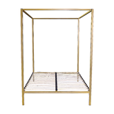 4 Four Poster Queen Bed Frame