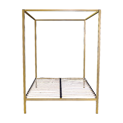 4 Four Poster Queen Bed Frame
