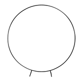 2M Wedding Hoop Round Circle Arch Backdrop Flower Display Stand Frame Background