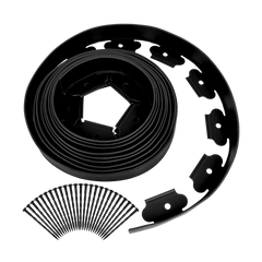 Landscape No Dig Lawn Garden Edging Kit 10m Flexible Durable Border Paver