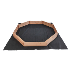 Kids Sand Pit Large Octagonal Wooden Sandpit