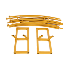 260cm Gold Metal Wedding Arch Round Balloon Birthday Party