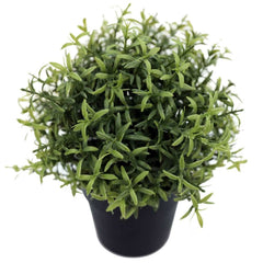 Small Potted Artificial Rosemary Herb Plant UV Resistant 20cm