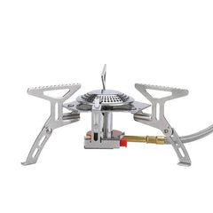 Portable Split Gas Stove Silver