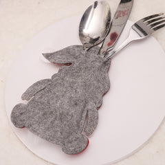 Christmas Gnome Cutlery Holder ‰ÛÒ Red Striped Hat Silverware Pouch for Festive Table Decor 10 pieces