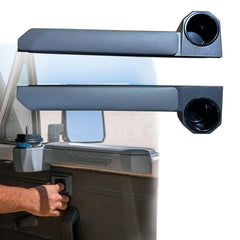 2pcs pasted version Car Door Armrest with Cup Holder for Toyota Land Cruiser 70 Series FJ79 LC75 Interior Accessory Upgrade