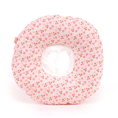 2 pcs Strawberry Soft Pet Recovery Collar - Comfortable Anti-Lick Cone for Cats & Dogs Size XS