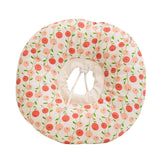 2 pcs Small Cherry Soft Pet Recovery Collar - Comfortable Anti-Lick Cone for Cats & Dogs Size M