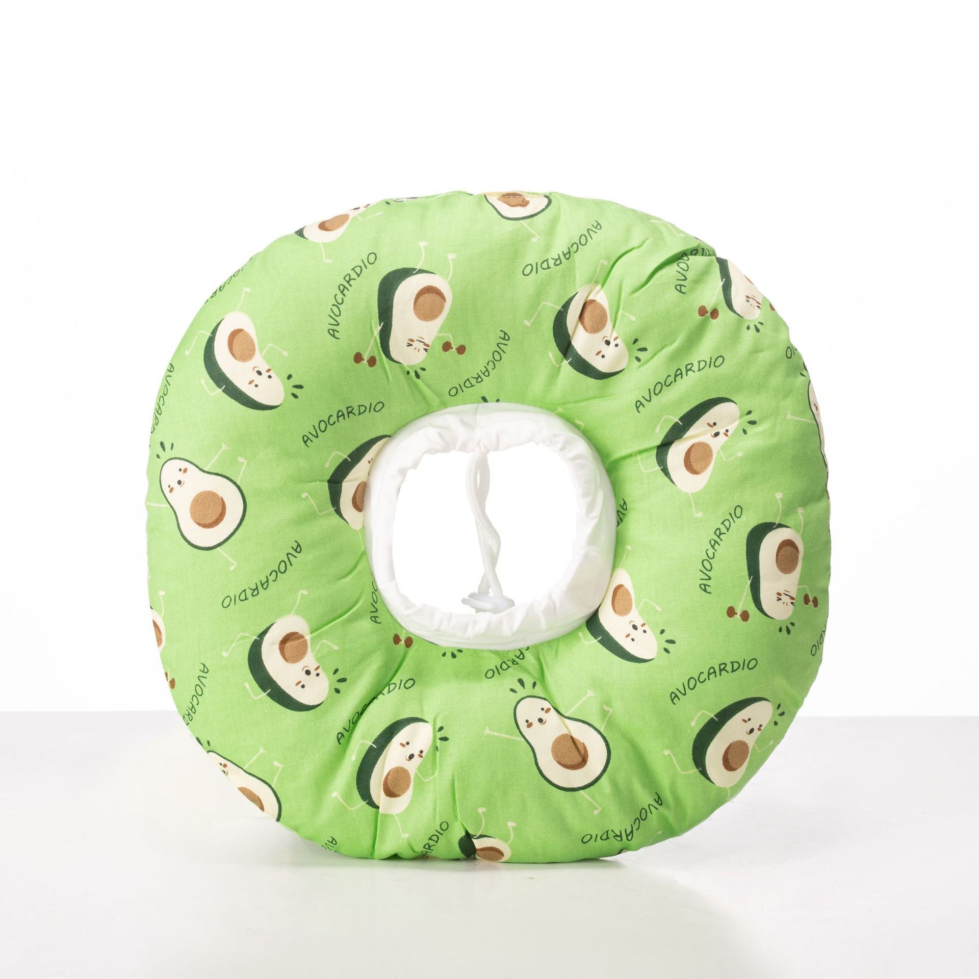 2 pcs Avocado Pet Recovery Collar - Comfortable Anti-Lick Cone for Cats & Dogs Size S
