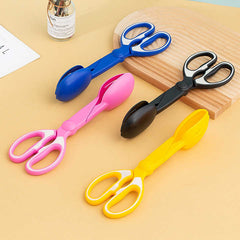 2 Pcs Yellow Pet Poop Scooper with Long Handle - Durable Plastic Waste Picker for Dogs and Cats