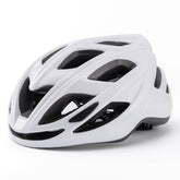 White Lightweight Adult Bicycle Helmet - Adjustable Fit Road & Mountain Bike Safety Headgear (57-62cm)