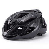 Carbon Fiber Black Lightweight Adult Bicycle Helmet - Adjustable Fit Road & Mountain Bike Safety Headgear (57-62cm)