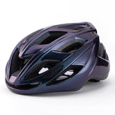 Dark Purple Lightweight Adult Bicycle Helmet - Adjustable Fit Road & Mountain Bike Safety Headgear (57-62cm)