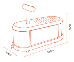 Crocodile Car Green Quiet Ride Twist Car for Toddlers - Fun Wiggle Ride-On Toy