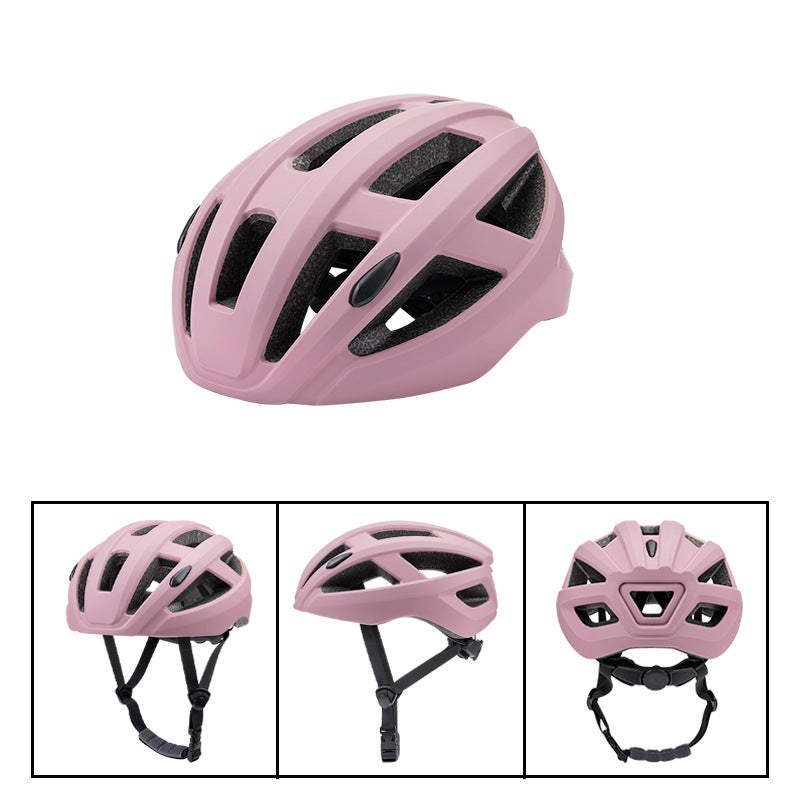 Pink Ultra-Light Adult Cycling Helmet - CE & CPSC Certified, In-Mold Safety for Road & Mountain Biking