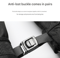 Women's Pink-white Color Combination Top-Rated Waterproof Touchscreen Ski Gloves - Fleece-Lined for Men & Women