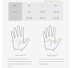 L Khaki Hard Knuckle Tactical Gloves - Full-Finger Protective Gear for Motorcycle, Cycling & Outdoor Sports