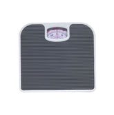Dark Gray Classic Mechanical Bathroom Scale - Battery-Free Analog Body Weight Scale with Non-Slip Platform