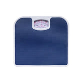 Blue Classic Mechanical Bathroom Scale - Battery-Free Analog Body Weight Scale with Non-Slip Platform
