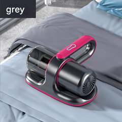 Grey Powerful Cordless UV-C Dust Mite Vacuum - 13000Pa Handheld Cleaner with HEPA Filtration