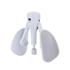 Grey Smart Kegel & Thigh Trainer with Digital Counter | Adjustable Resistance Pelvic Floor Strengthener for Home Workouts