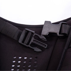 Black Premium Adjustable Weighted Vest for Strength Training, Running, and Cardio Fitness(8KG)