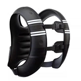 Black Gym Partner Weighted Vest - Adjustable & Reflective for Running, Training & Strength Building(3KG)