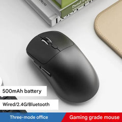 75g Ultra-Lightweight Tri-Mode Wireless Gaming Mouse - 1000Hz Polling Rate, 120-Hour Battery(black)