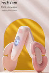 Purple Smart Kegel & Thigh Master with Digital Counter - Adjustable Pelvic Floor Trainer for Women's Home Workout