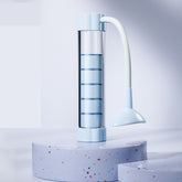 Blue Adjustable Breathing Exerciser & Respiratory Muscle Trainer - Lung Capacity, Core & Pelvic Floor Fitness Tool