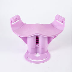 Purple Ergonomic Pelvic Floor & Glute Trainer - Home Workout Equipment for Hips and Inner Thighs