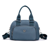 Blue Large Capacity Single Shoulder Bag – Waterproof Nylon Tote with Adjustable Strap, Multi-Functional Design for Everyday Use