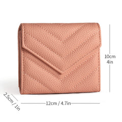 3-Pack Soft PU Rhombus Pattern Quilted Lipstick & Card Holder - Portable & Durable Cosmetic Pouch / Coin Purse (Pink & Purple & Black Large Rhombus Pattern Set)
