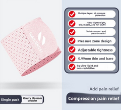 2PCS Adjustable Wrist Support Brace Ultra Thin Breathable Mesh Wrap for Sports Tennis Gym & Daily Office Use One Size Fits Most Cherry Blossom Pink